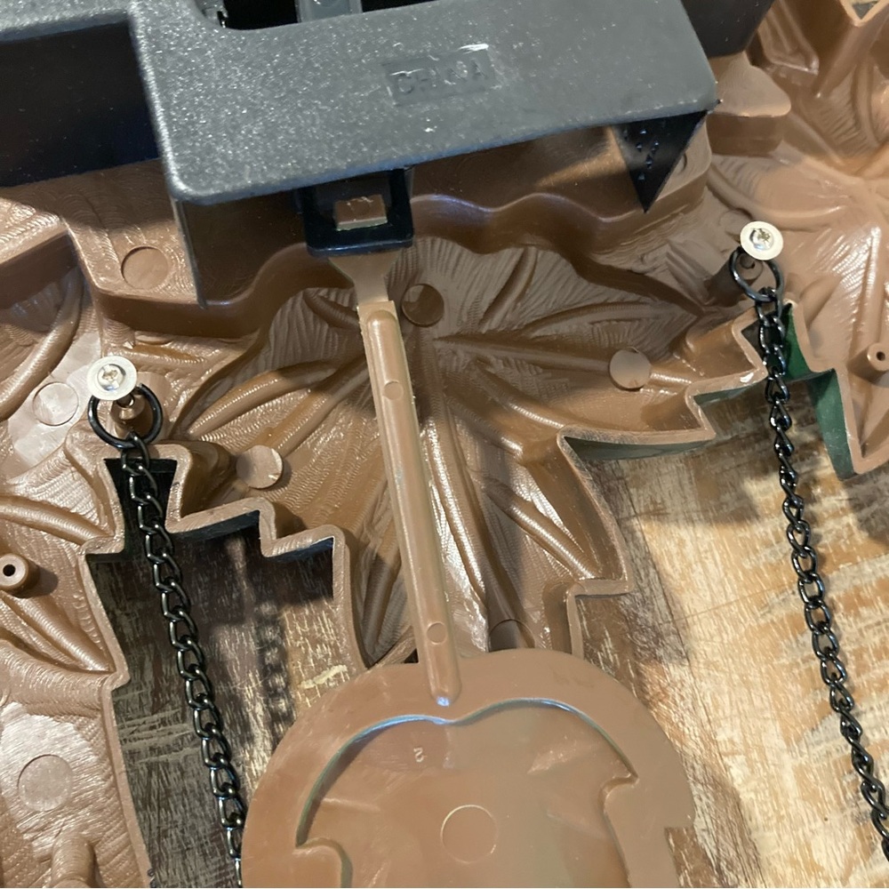 Vintage Plastic Telesonic Cuckoo Clock Broken! Black Forest - Picture 13 of 15
